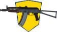 Gold AKS-74U
