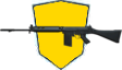 Gold L1A1 SLR