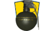Gold M67 Frag
