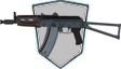 Silver AKS-74U