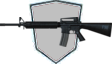 Silver M16A4